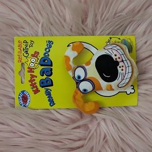 Brand New KITTY HOOTS RE-FILLABLE CATNIP TOY